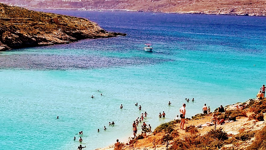 Best beach in Malta? Comino Blue Lagoon Gozo hiking 