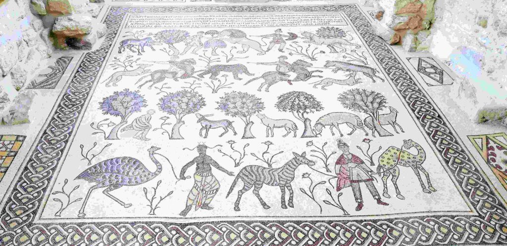 Mosaic Dead Sea Madaba Nt Nebo Northern Jordan attractions