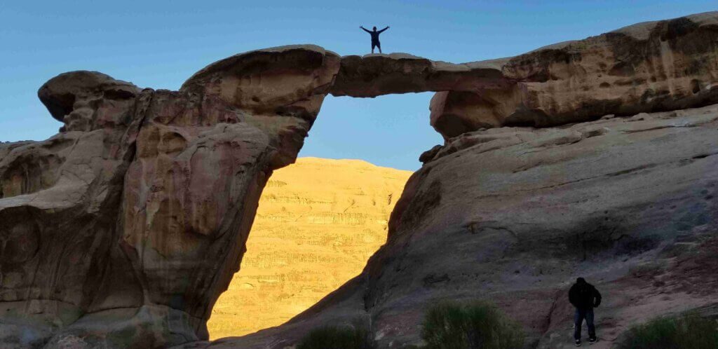 Jabal Umm Fruth Bridge - Large Bridge Jordan Valley of the Moon