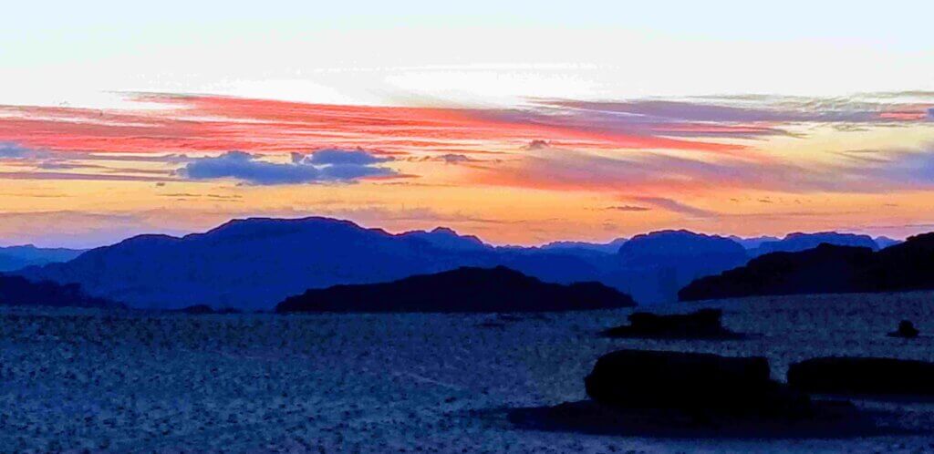 Valley of the Moon sunset