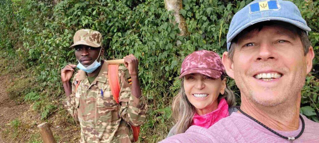Mountain Gorillas trekking